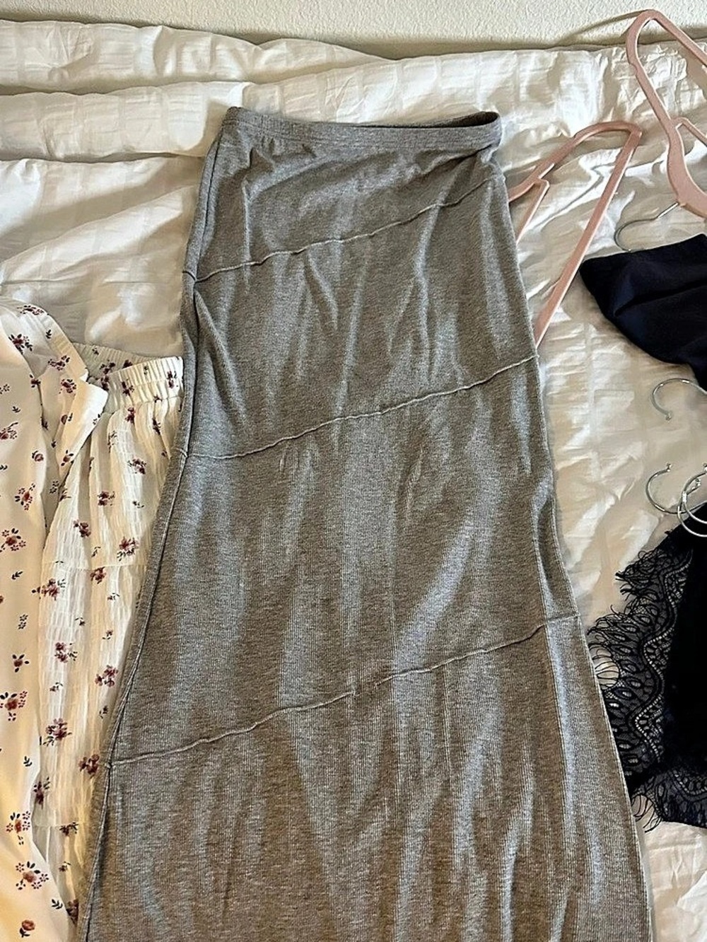 Gray Maxi Dress